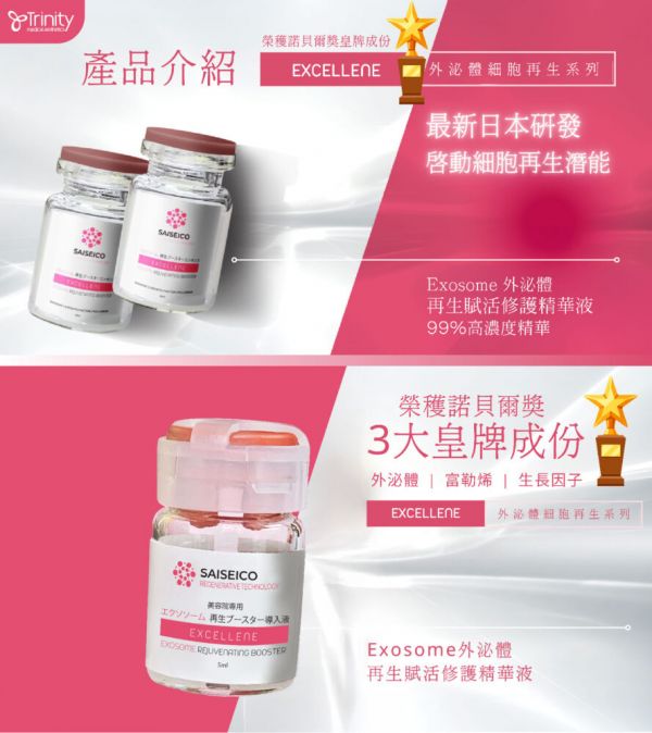 EXOSOME外泌体修护再生疗程 (首次试做 / 1次 / 4次 / 8次)