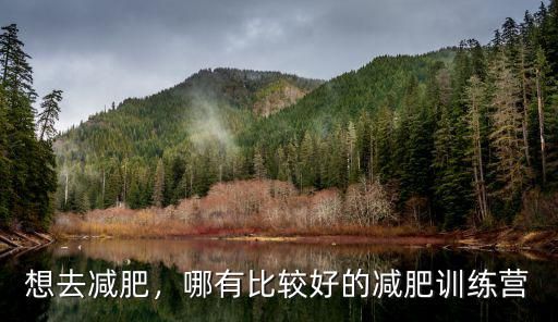 想去减肥，哪有比较好的减肥训练营