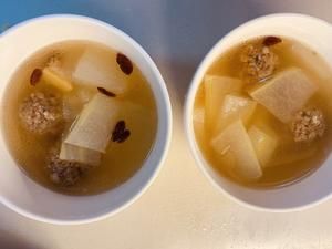 吃肉与清凉降火并存之冬瓜丸子汤的做法 步骤6