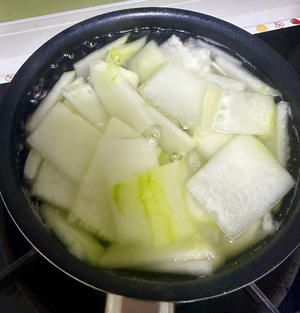 (纯素食）超清淡冬瓜汤的做法 步骤2