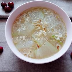 虾皮粉丝冬瓜汤的做法[图]