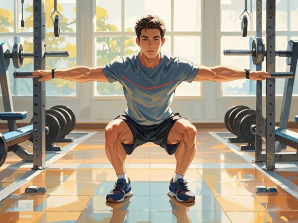 做深蹲锻炼大腿肌肉需要掌握哪些要点
