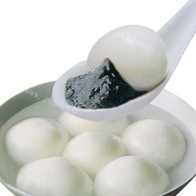 黑芝麻元宵汤圆