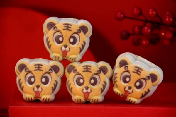 北京稻香村生肖虎“大王饼”。图/北京稻香村 