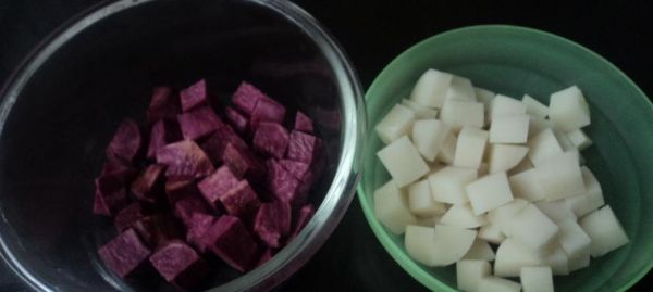 营养美味的紫薯板栗汤圆（自制汤圆健康美食，让你过一个暖心冬季）