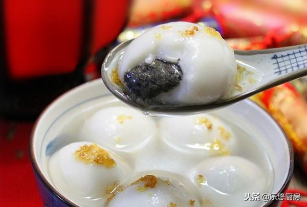 冬至吃一碗热腾腾的汤圆，3种做法，团团圆圆过佳节