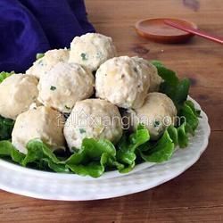 无油鸡胸肉丸子的做法[图]