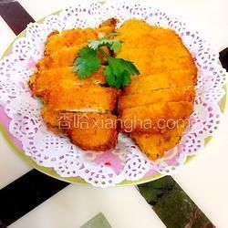 香煎鸡胸脯肉的做法[图]