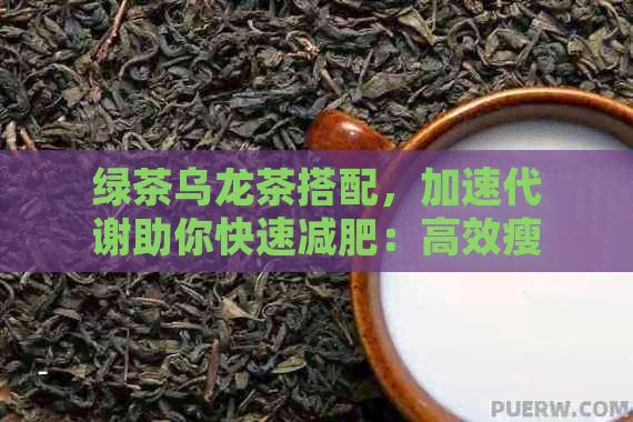 绿茶乌龙茶搭配，加速代谢助你快速减肥：高效瘦身茶饮推荐