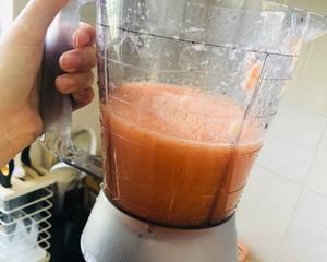低糖清理肠道又能美白又能补充维生素纤维的健康果蔬汁的做法 步骤4