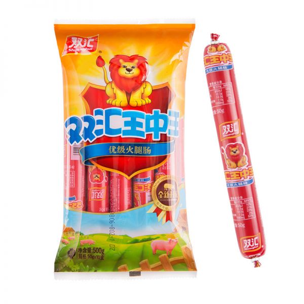 双汇王中王500g22火腿肠
