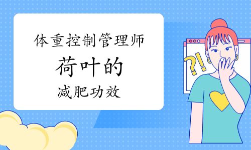 体重控制管理师：荷叶的减肥功效