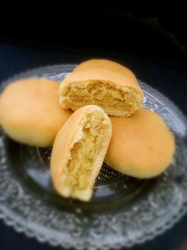 烫面皮绿豆饼（低卡健康饼皮）的做法