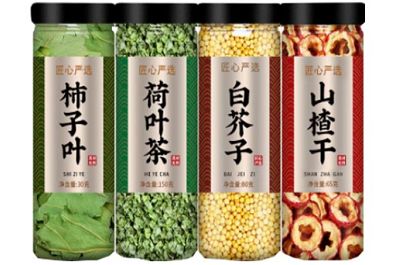 荷葉山楂白芥子