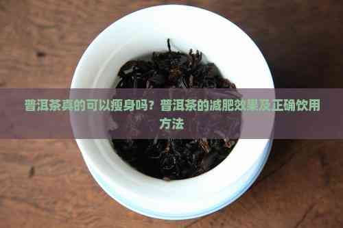 普洱茶真的可以瘦身嗎？普洱茶的減肥效果及正確飲用方法