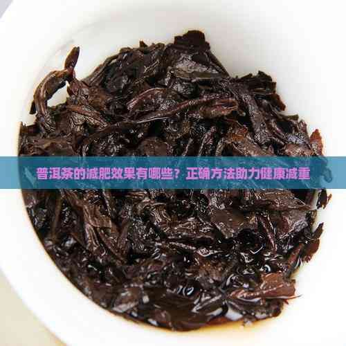 普洱茶的減肥效果有哪些？正確方法助力健康減重