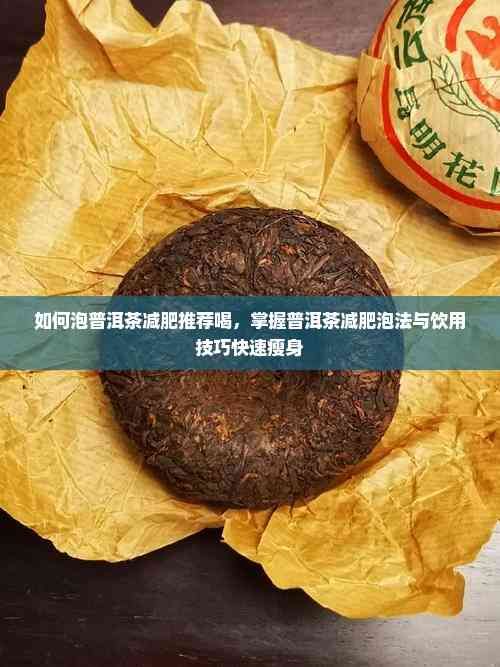 如何泡普洱茶减肥推荐喝，掌握普洱茶减肥泡法与饮用技巧快速瘦身