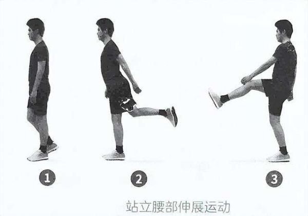 6種腰椎間盤突出站立式鍛煉方法圖解，腰突上班站著比坐著好