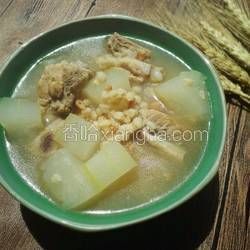 排骨炖冬瓜的做法[图]