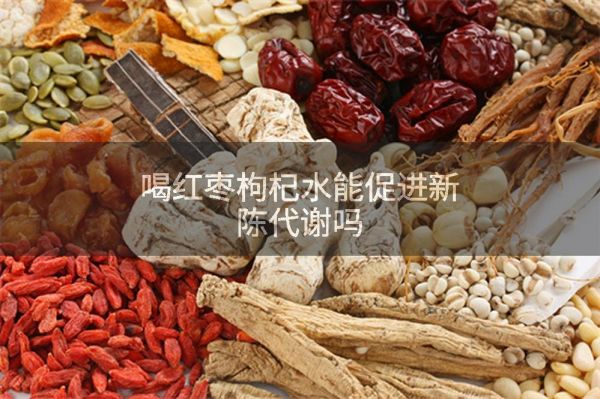 喝红枣枸杞水能促进新陈代谢吗