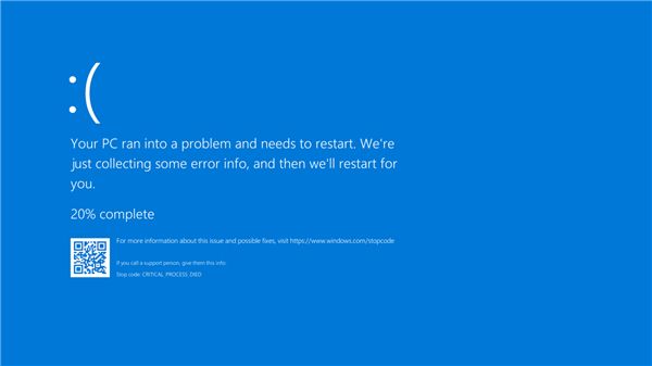 Windows 11黑屏死机界面将取代经典蓝屏