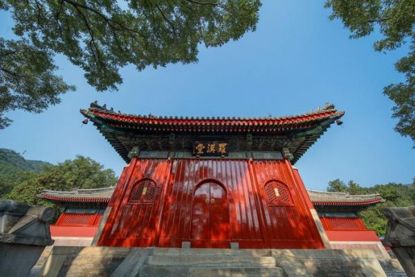 修繕一新的羅漢堂。香山公園供圖