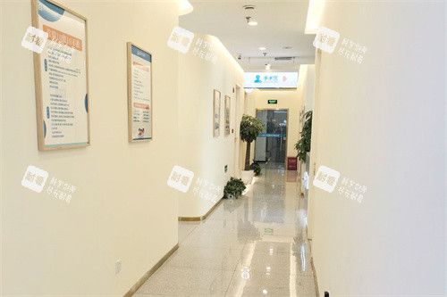 北京首瑞植发走廊环境