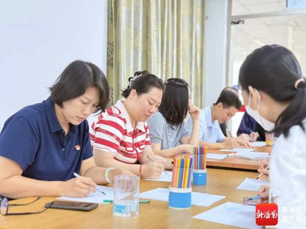心理健康服务项目活动开展现场。记者 胡丽齐 摄