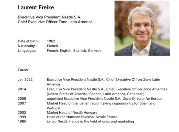 Laurent Freixe履历（资料）
