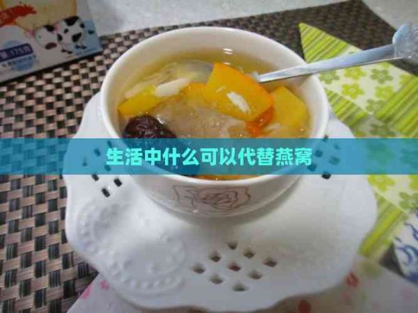 生活中什么可以代替燕窝