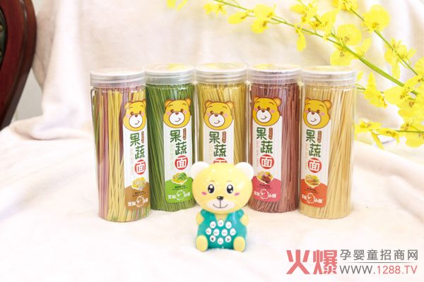 艾比小熊婴幼儿面条 无盐无糖无添加