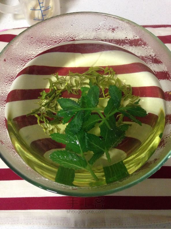 蜂蜜薄荷绿茶diy 第3步