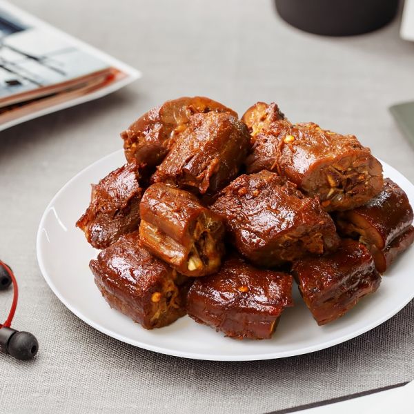 周黑鴨鎖鮮 樂享鹵鴨脖180g 武漢特產(chǎn)鹵味鹵鴨脖