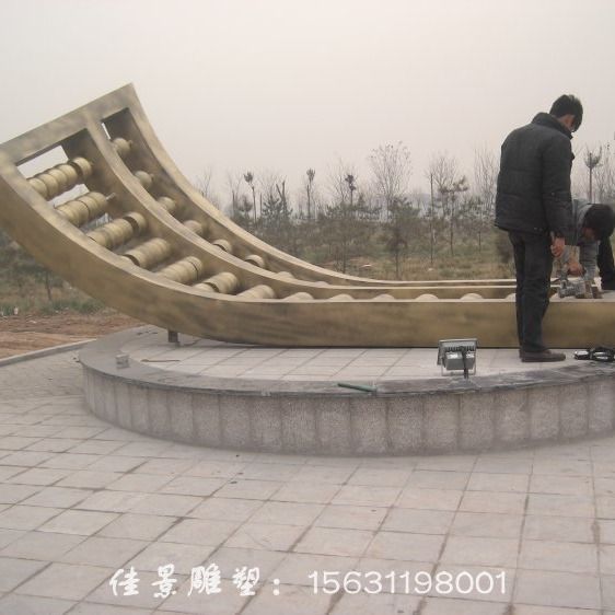 廣場算盤雕塑 校園雕塑不銹鋼廠家定制