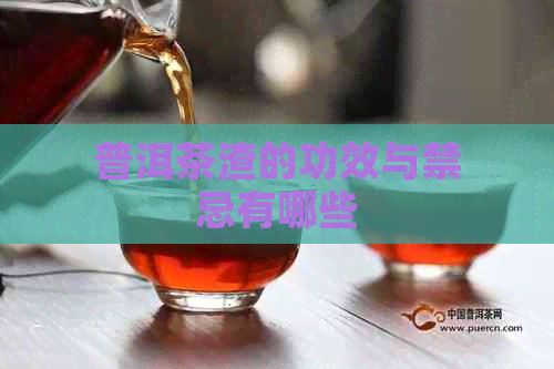 普洱茶渣的功效與禁忌有哪些