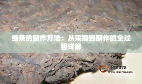 綠茶的制作方法：從采摘到制作的全過程詳解