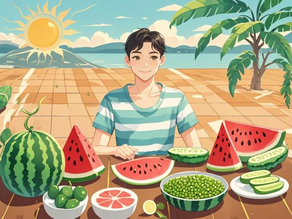 夏季中暑可以用什么食物來快速消暑