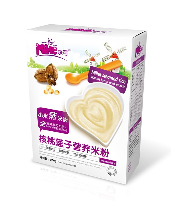 咪可小米蒸米粉 多款配方關(guān)愛輔食健康