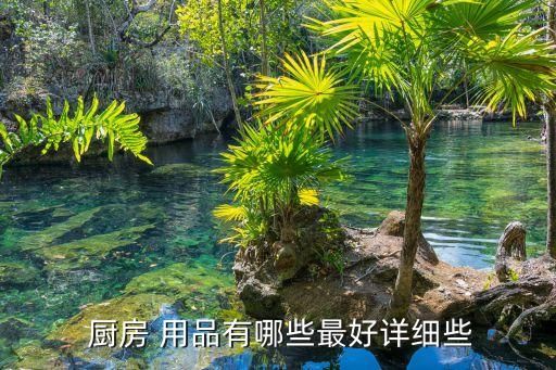  廚房 用品有哪些最好詳細(xì)些
