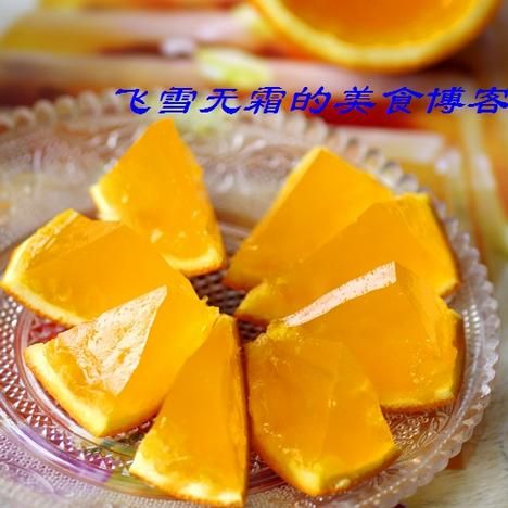 橙子果凍做法