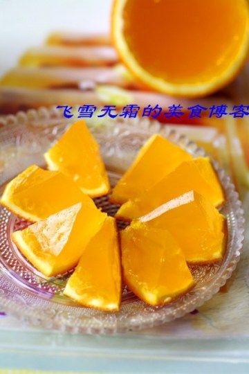 橙子果凍做法