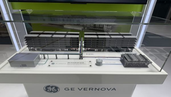 GE Vernova直接空气捕获(DAC)模型。拍摄：戴晶晶