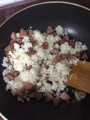 宵夜之靈魂炒飯的做法 步驟6