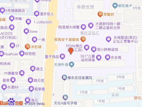 麦当劳(柒悦城餐厅)位置示意图