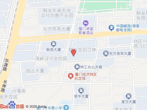 麦当劳(湖里大道餐厅)位置示意图