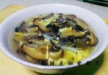 香菇木耳湯做法