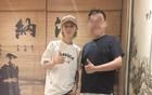 鹿晗最新合影曝光，面相變了眼睛快睜不開，小腿淤青仍未戒酒！