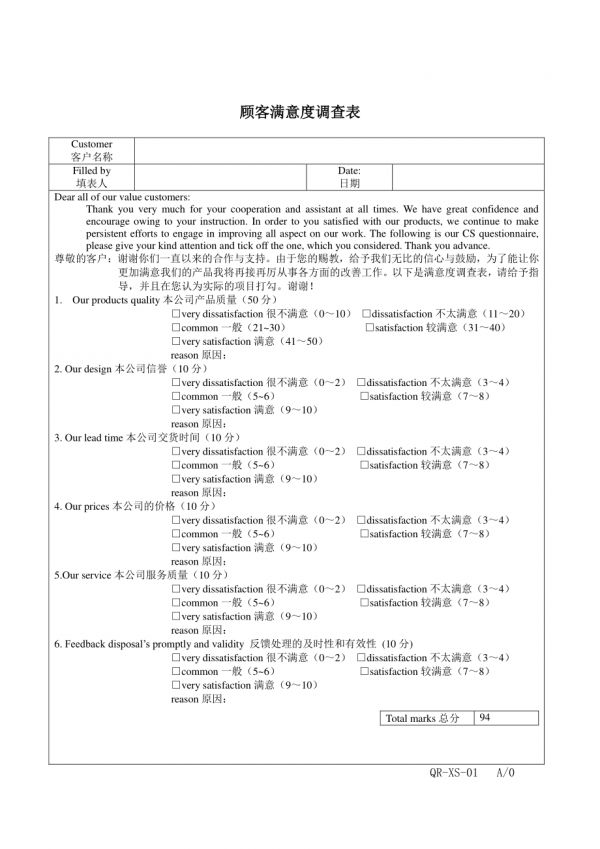 客户满意度调查表参考修改模板范本.doc_第1页