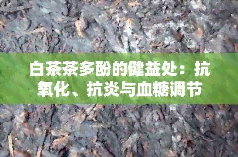 白茶茶多酚的健益處：抗氧化、抗炎與血糖調(diào)節(jié)