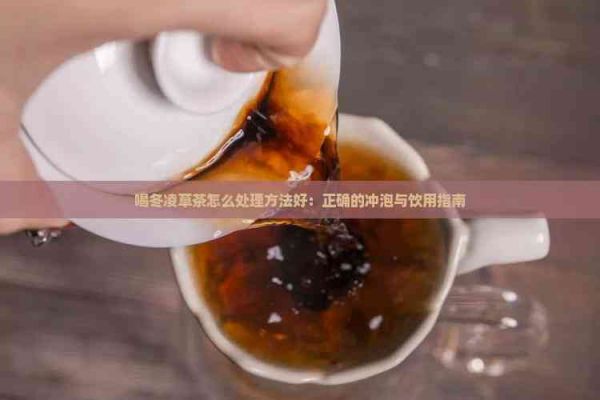喝冬凌草茶怎么处理方法好：正确的冲泡与饮用指南